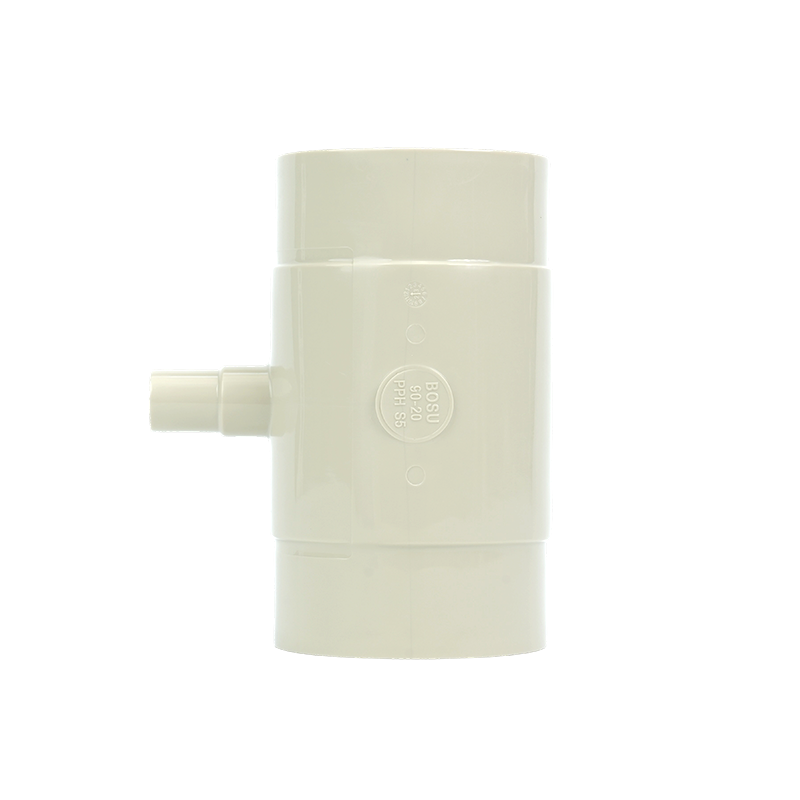 β-PPH reducerend T-stuk, korte stomplasfitting